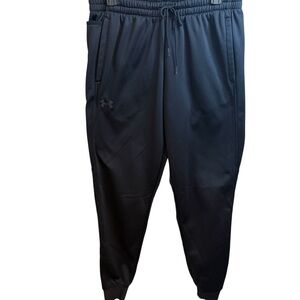 Under Armour Black Jogger Sweatpants with Elastic Waistband